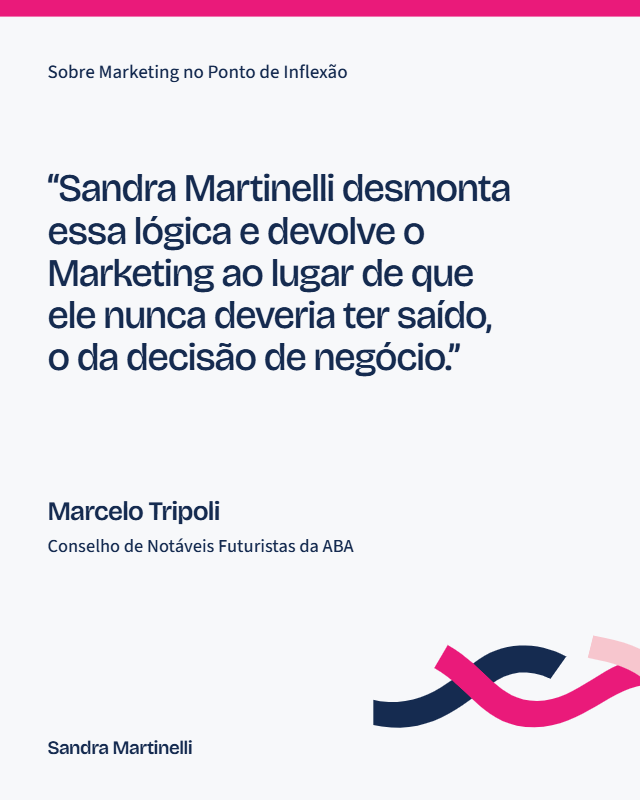Leitura do Conselho da marca Sandra Martinelli